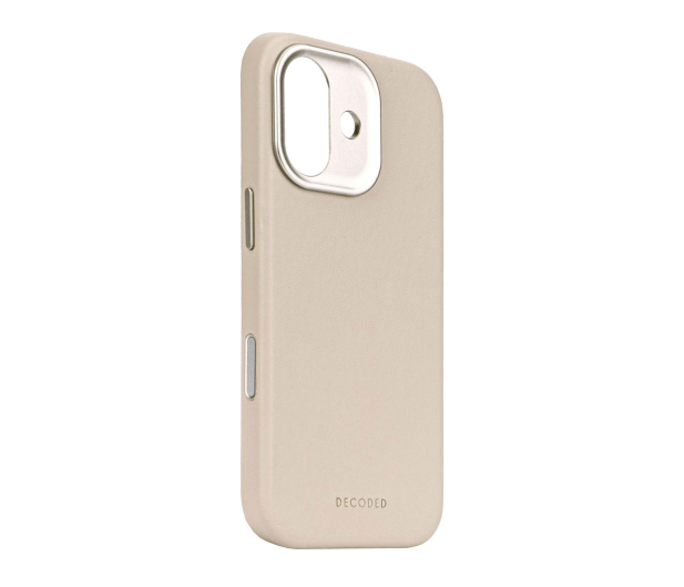 Decoded Leather Backcover, iPhone 17, Solid clay - 1359049 - zdjęcie 2